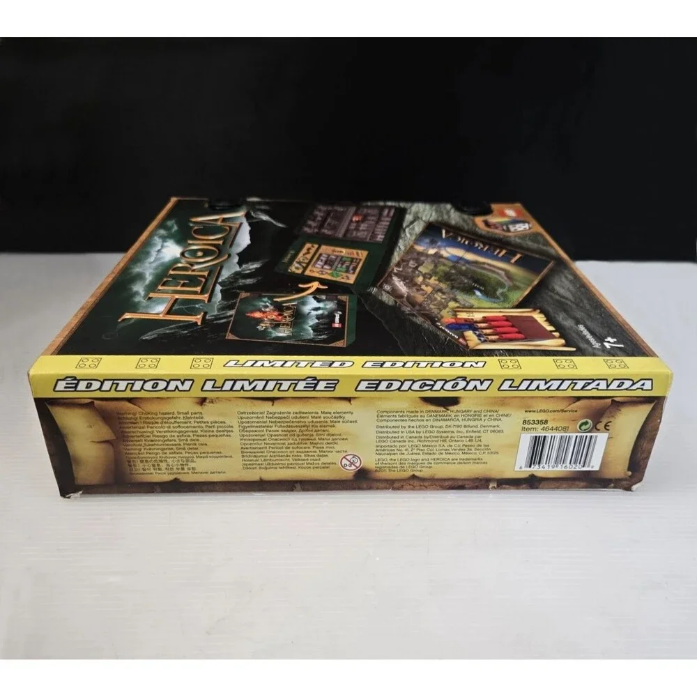 LEGO Games Heroica Ltd Edition Storage Case & Playmat Set #853358 NEW Open Box